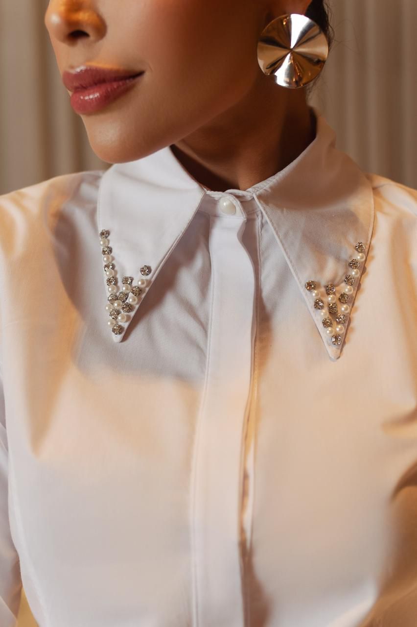 Dress Shirt with Jewels