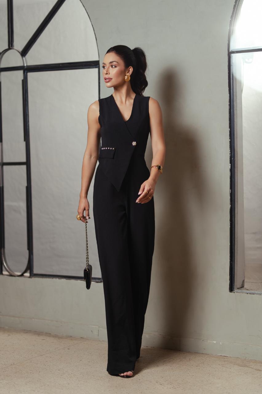 jumpsuit with application