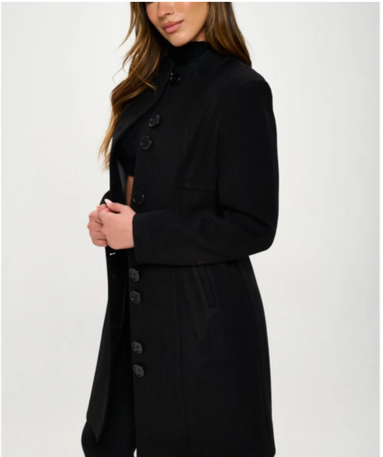 Coat with Buttons